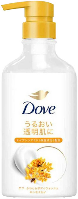 Dove 多芬 柔滑豐盈沐浴乳 桂花香, 450g, 1個