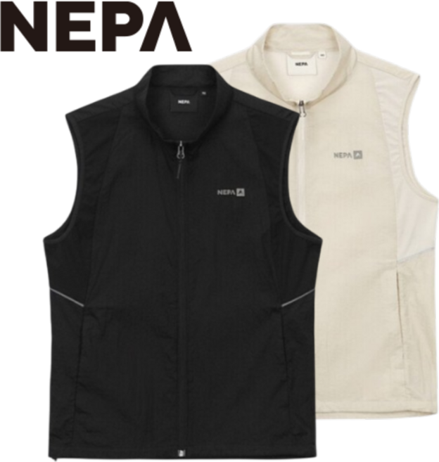 [백화점발송] 네파 여성 바람막이 조끼 봄 여름 등산 골프 방풍 집업 자켓