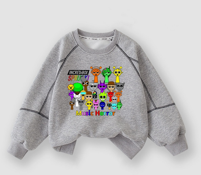 SFYJ Sprunki 스프런키 남아 후드 투피스 맨투맨 츄리닝 트렌드