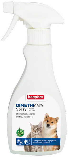 beaphar 滴靈靈 防蚤蝨犬貓噴劑 無殺蟲劑, 1個, 250ml