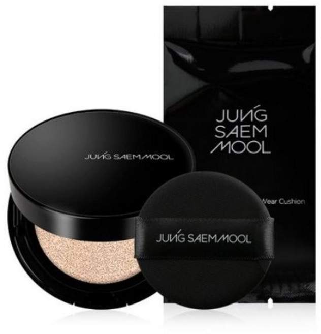 정샘물 에센셜 스킨 누더 롱웨어 쿠션 페어라이트 본품+리필, 1개