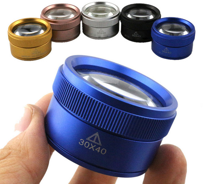 30배율 루페 30x40MM, 1개