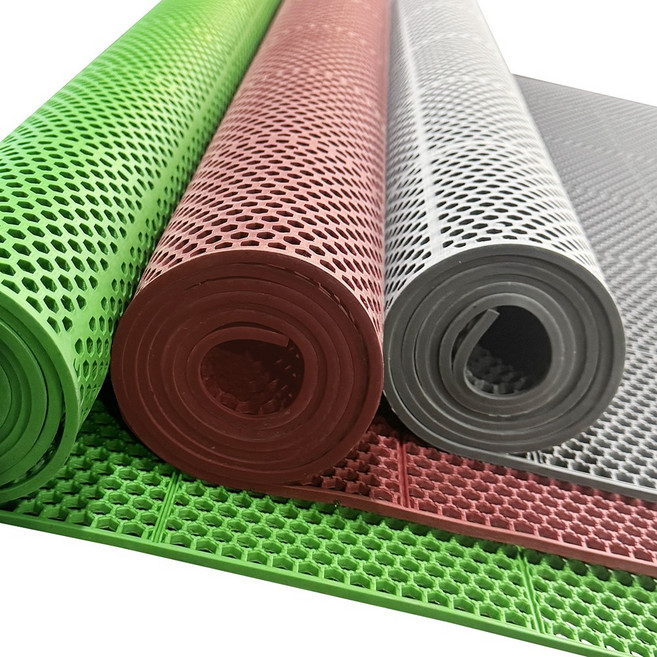 이미지데코 벌집 미끄럼방지 롤 매트, 1개, 그레이 (1.2mx1m)