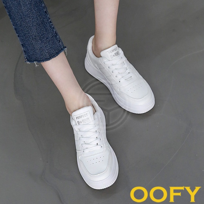 OOFY 厚底運動休閒小白鞋