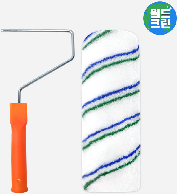 월드크린 이지 페인트 롤러대 9호 140mm+이지 리필 7호 175mm 1p 로라 도배 미장 도장 셀프 페인팅, 이지페인트롤러대9호+이지리필7호1p, 혼합색상