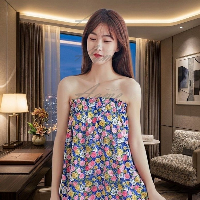 에그미 사우나방수치마 고정식 방수 사우나 가운 땀복 다이어트 찜질복 목욕가운 랩가운 좌훈치마