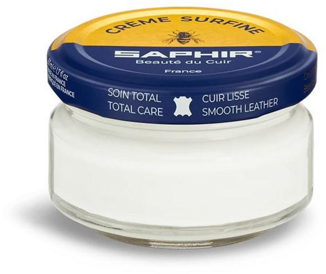 사피르 비즈왁스 슈크림/가죽보호영양공급/구두약/슈케어, (20)WHITE, 1개