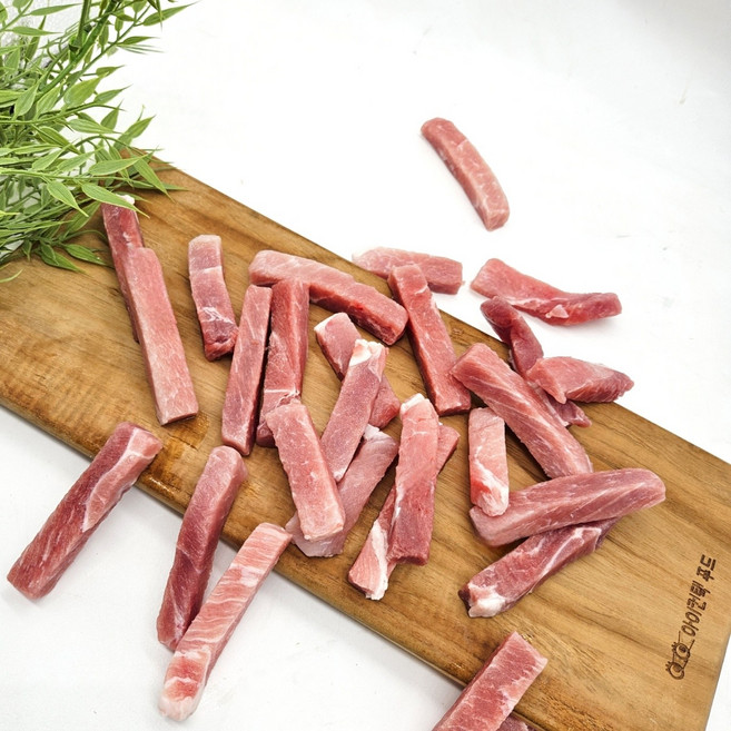 탕수육고기 탕수육용돼지고기 국내산 돈후지 14mm, 1개, 6kg