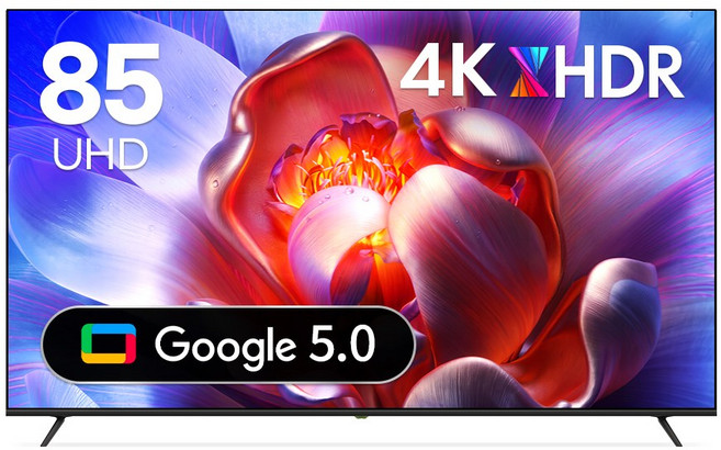 26년형 신제품 구글5.0 탑재 아바 스마트 PRO 215cm (85인치) UHD 1등급 구글TV, 방문설치, 스탠드형, 스탠드형설치(기사방문), 85인치