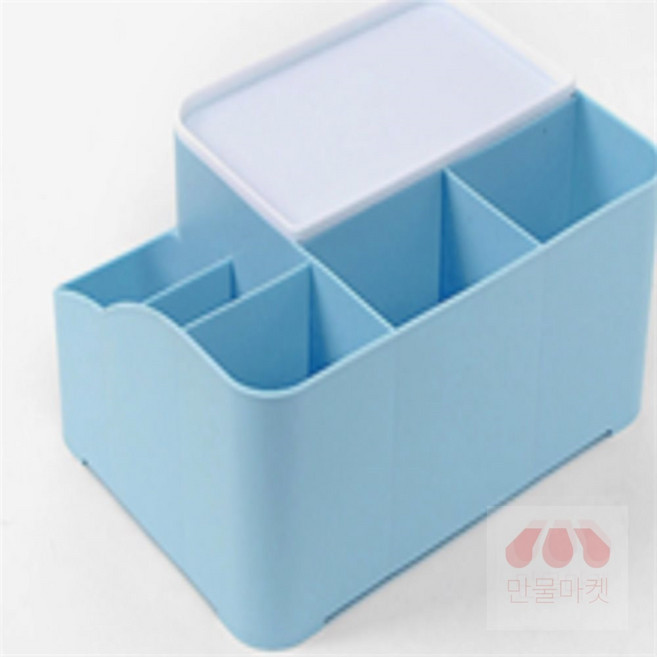 리니홈 티슈케이스 데스크정리함 24.5x18cm 스카이 데스크용품, 상세페이지 참조