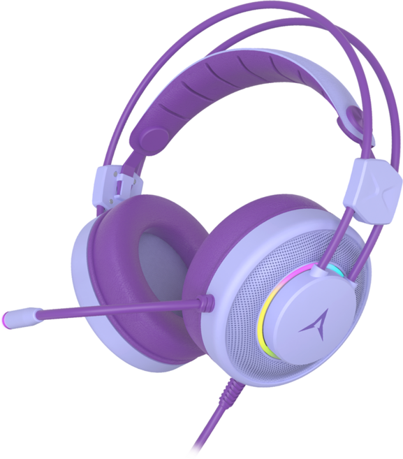 앱코 N800 LILAC 가상 7.1 진동 게이밍 헤드셋 (라일락), 1, (LILAC)라일락, (앱코)N800