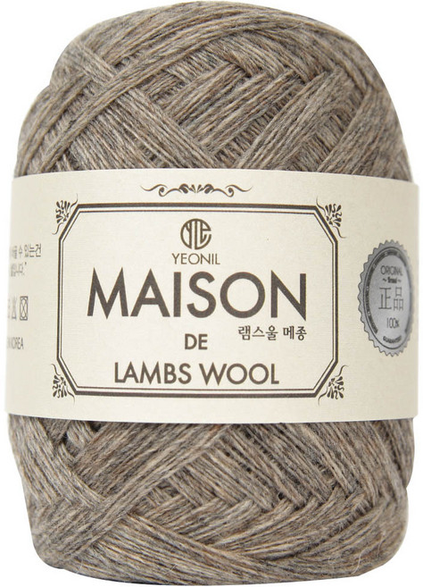 연일섬유 램스울 메종 뜨개실, 44크런치, 1개