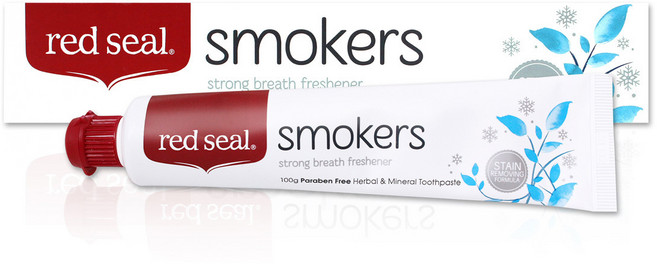 레드씰 스모커스 치약 구취 미백 케어