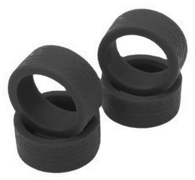 WLTOYS 용 고무 휠 패턴 레이싱 타이어 타이어 284131 K969 K989 P929 P939 MINI-Z MINI-Q 1/28 RC CAR 업그레이드 부품 4, 검은색