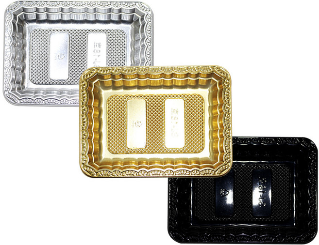 정육용기 고급 트레이 일회용 포장용기 18호 600 PET, 1세트, 600개, 용기 뚜껑