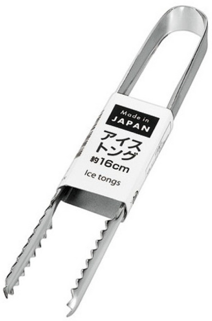 何以為家 不鏽鋼冰塊夾 約16cm, 1個, 迷你不銹鋼夾