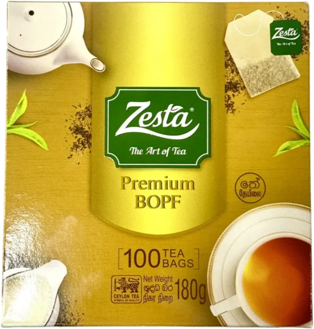 홍차 Ceylon Tea Zesta Tea bags 실론티 티백 worldfood, 1개, 1.8g, 100개입 - 쿠팡