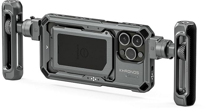 TILTA 틸타 Khronos iPhone 15 Pro Max 알루미늄 모바일 비디오 리그 케이스 스페이스 그레이