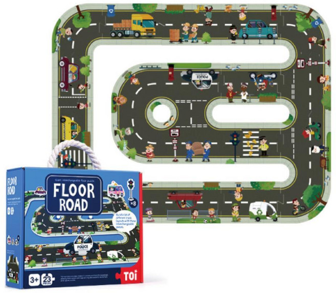 남자아이 자동차놀이 자이언트 도로퍼즐 어린이집 설선물