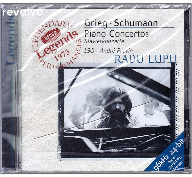 Grieg & Schumann : Piano Concertos / Radu Lupu Andre Previn