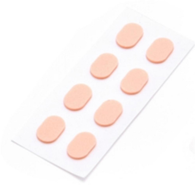 안경 자국 흘러내림 방지 푹신 코패드 4쌍 가구흠집보수제 인테리어스티커 못자국보수, 2개