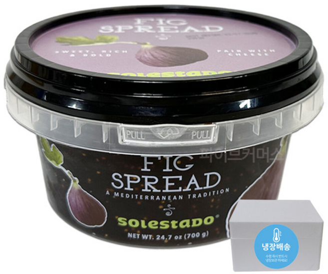 무화과잼 700g 그리스 무화과 스프레드 과일잼, 1개