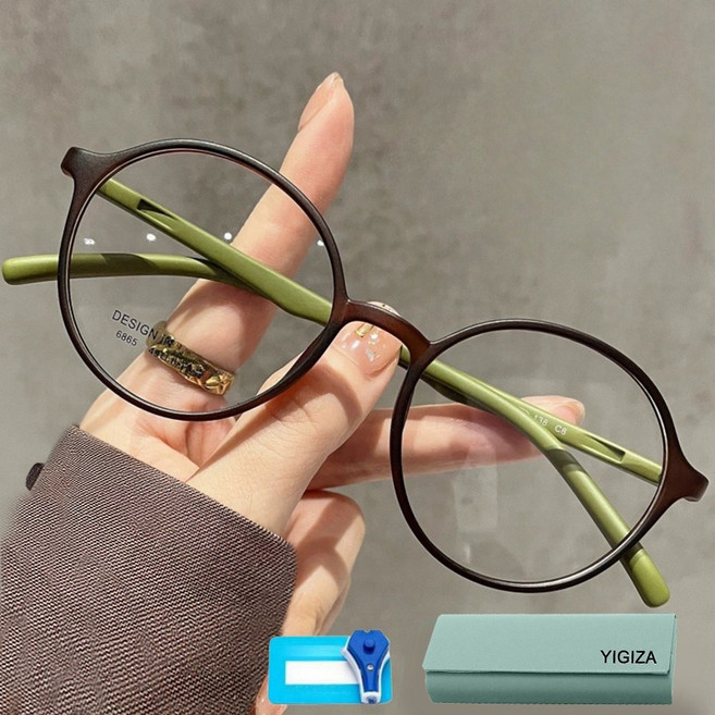 5g YIGIZA안경테 블루라이트 차단 뿔테 안경 안경테 블루라이트 차단 뿔테 안경