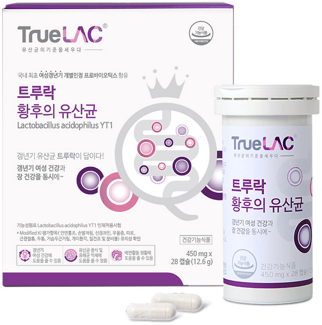 트루락 황후의 유산균 여성 갱년기 유산균 YT1, 28정, 1개