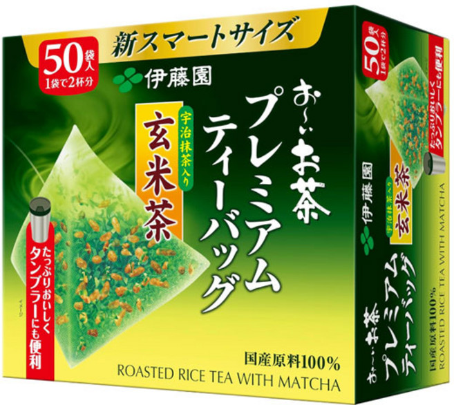 [일본직구] 이토엔 오이오차 프리미엄 티백 현미차, 2.3g, 50개입, 2박스