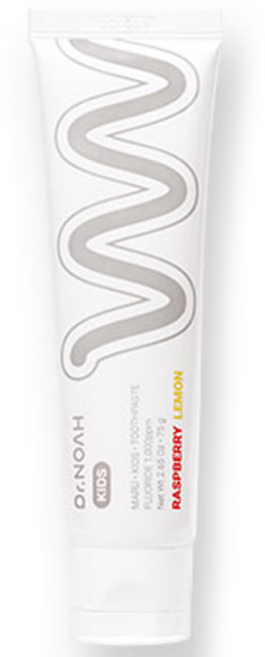 닥터노아 마루 라즈베리 레몬 불소 키즈치약, 75g, 1개입, 1개