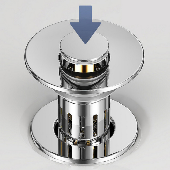 Smart 세면대 팝업 욕조 거름망 스텐 가성비 1+1, 1세트