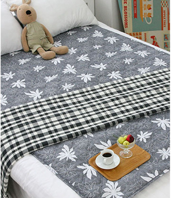 하마전자 전자파차단 EMF 극세사 면혼방 워셔블 전기요 (프리첸), 소형