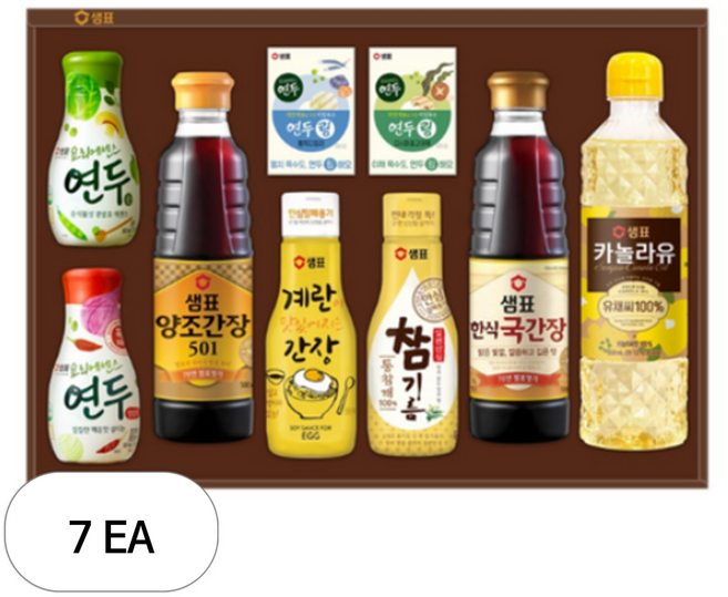 샘표 진심담은 S호 선물세트, 7세트