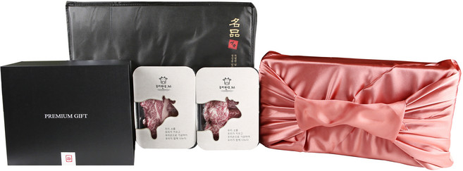 영주한우 한우선물세트 1++등급 우리한우365 구이용 국거리 살치살 안심 채끝 소고기 설 추석 명절 부모님선물, 구이 1호세트(1+등심 채끝 1200g)), 1개