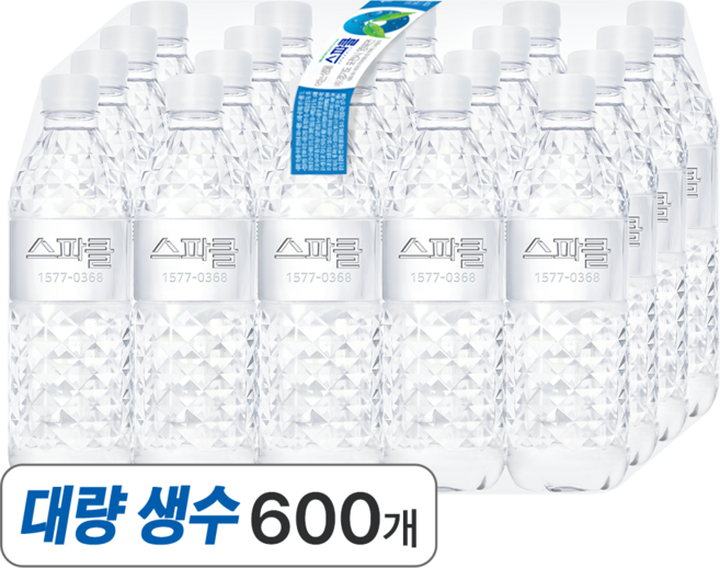 스파클 생수 대량, 500ml, 600개