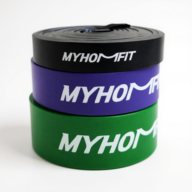 마이홈피트 파워 풀업 턱걸이 밴드 4단계 5단계 세트, 블루, 1개