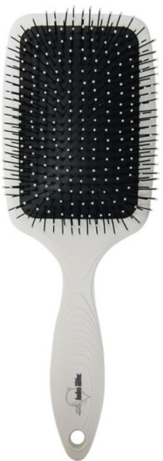 아이쉬 저즌머리 패들 헤어 브러쉬, 화이트, 1개