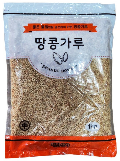 재민상사 땅콩가루 중입자 업소용 식당용 대용량 식자재, 1kg