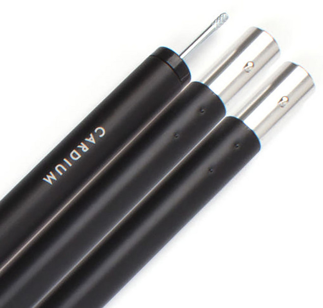 두랄루민 3절 분리형 폴대 33파이 210 텐트 타프 차박, 1개