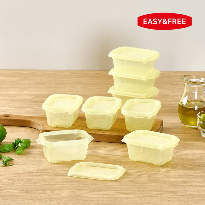 이지앤프리 그린하우스 소분용기 290ml 8P