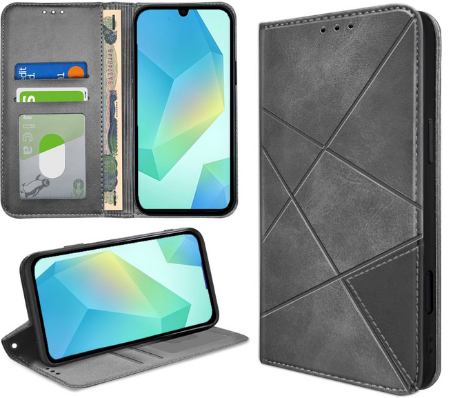 아칸크 삼성 갤럭시 A16(SM-A165N) 다이어리 지갑 휴대폰 케이스