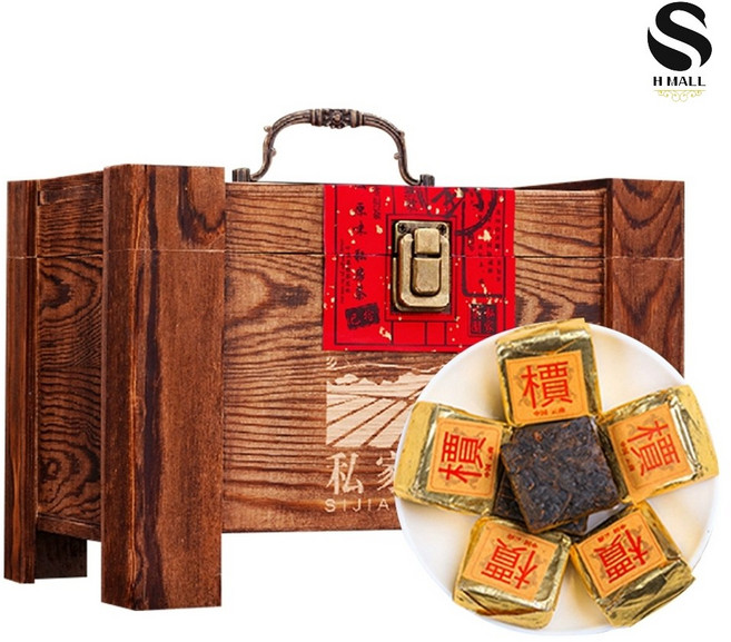 SH914 운남성보이차 중국보이차 숙성차 오래되고 향기로운 노숙차 소립포장 선물세트 1000g, 기본선택, 1개, 1kg, 1개입