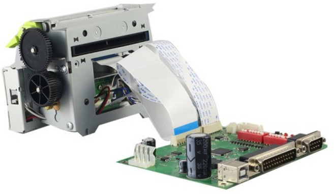 HSPOS 내장형 영수증 RS232 USB LPT 키오스크 모듈 열전사 프린터 자동 기계용 24V 3 인치 80mm, 01 USB Serial Parallel