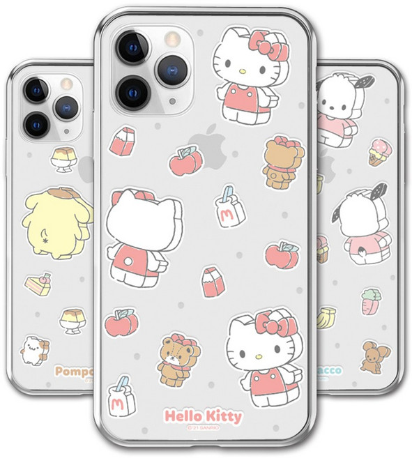 산리오 블럭 젤리 투명케이스 헬로키티 마이멜로디 쿠로미 시나모롤 갤럭시엑스커버5 G525