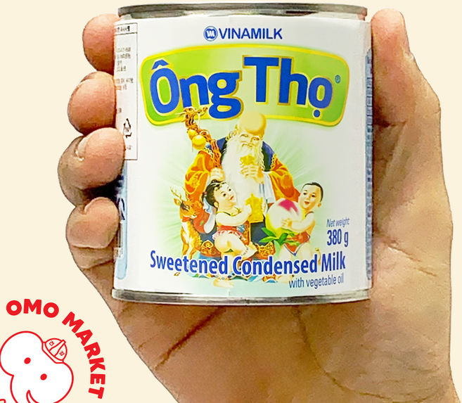 제이푸드 베트남연유 MILK VINAMILK ONG THO CREAMER DAC CO DUONG, 380g, 20개