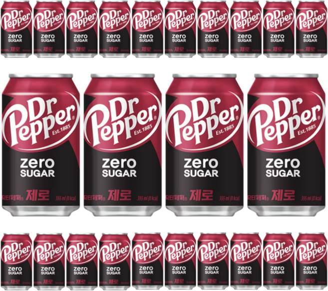 닥터페퍼 제로, 350ml, 24개