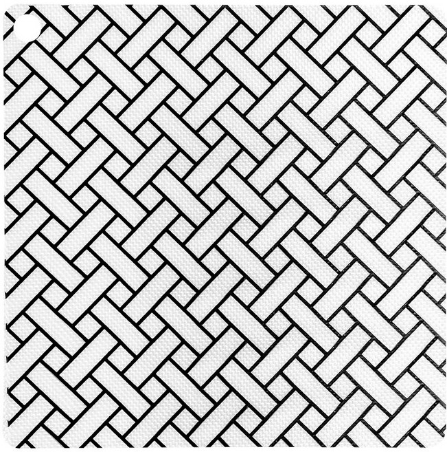 인덕션 긁힘 방지 실리콘 커버 주방 실리콘 냄비 받침대 (정사각형), 1개