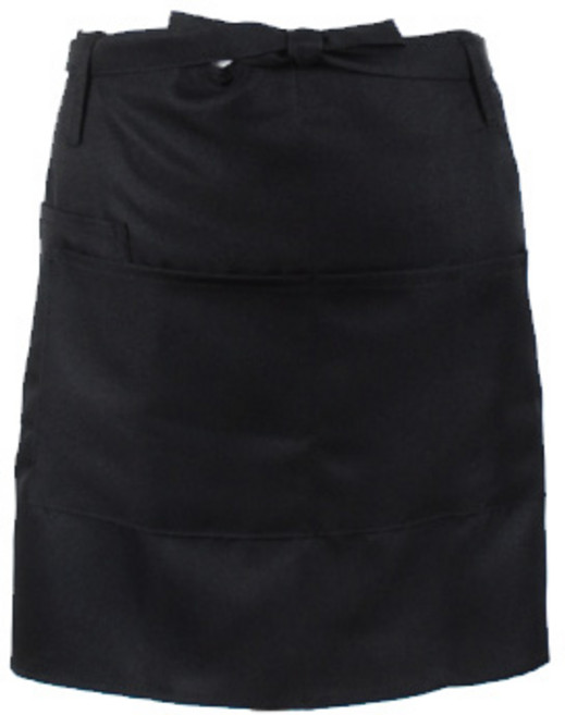 카페 미니 앞치마, 블랙, 1개