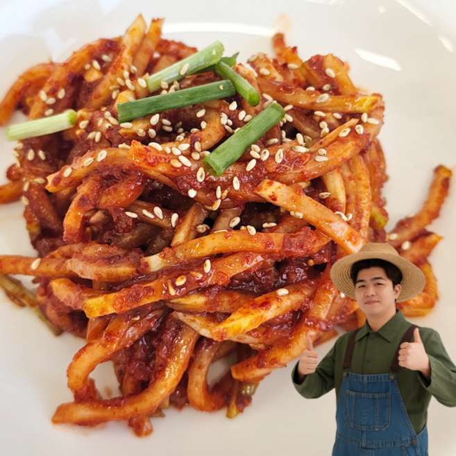 천유작 제주 월동무 무생채, 1개, 1kg