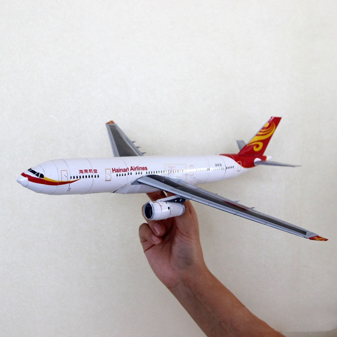 아시아나항공 아시아나 보잉747 비행기 모형 hainan Airlines a330 3d, 1개